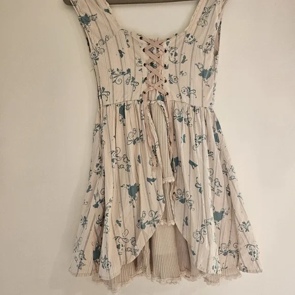 Disney Cinderella Dress Womens S Fairytale Babydoll Milkmaid Cottagecore Corset - Picture 5 of 15